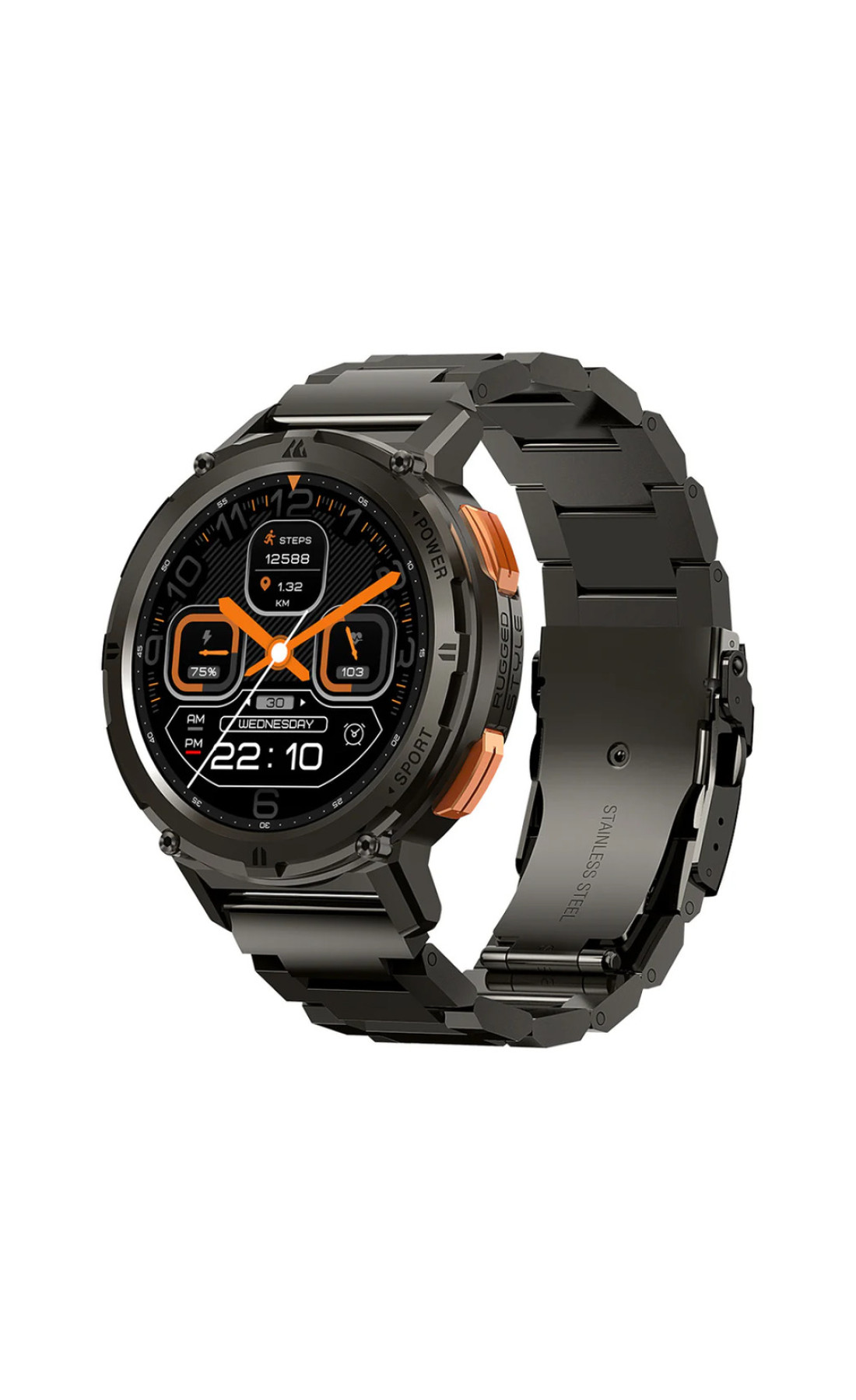 Смарт годинники Kospet Kospet Kospet Tank T2 Metall Black