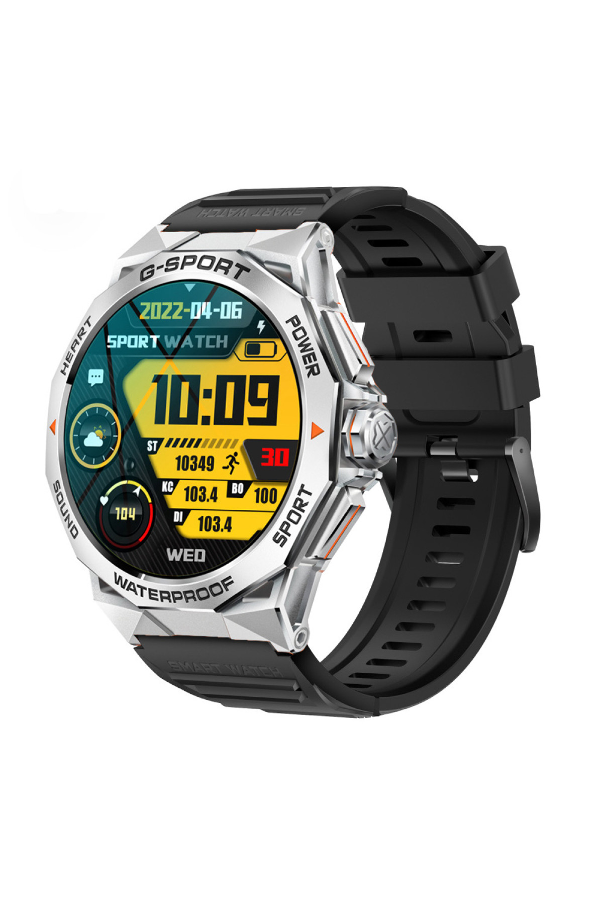 Смарт годинники Modfit Modfit Modfit Endurance Silver-Black