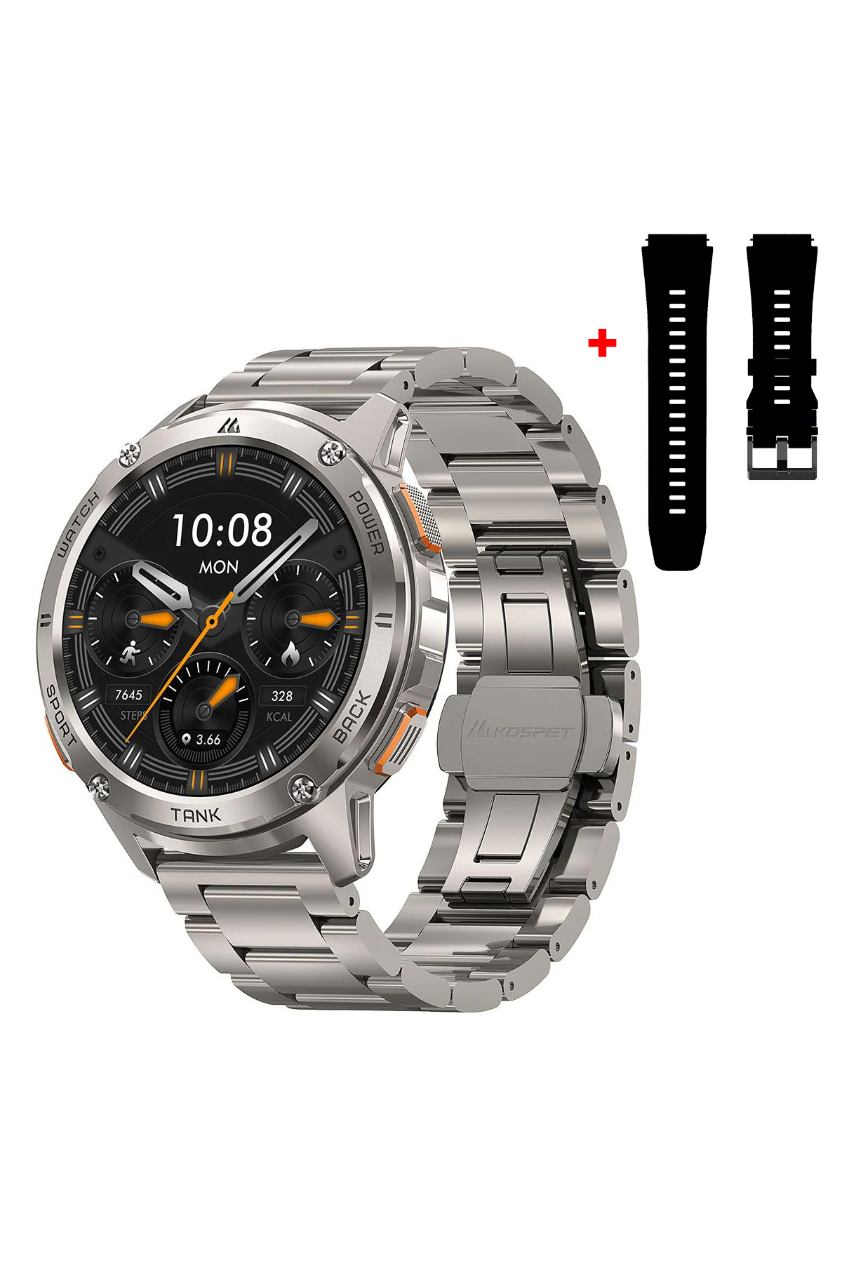 Смарт годинники Kospet Kospet Kospet TANK T3 Silver Special Edition