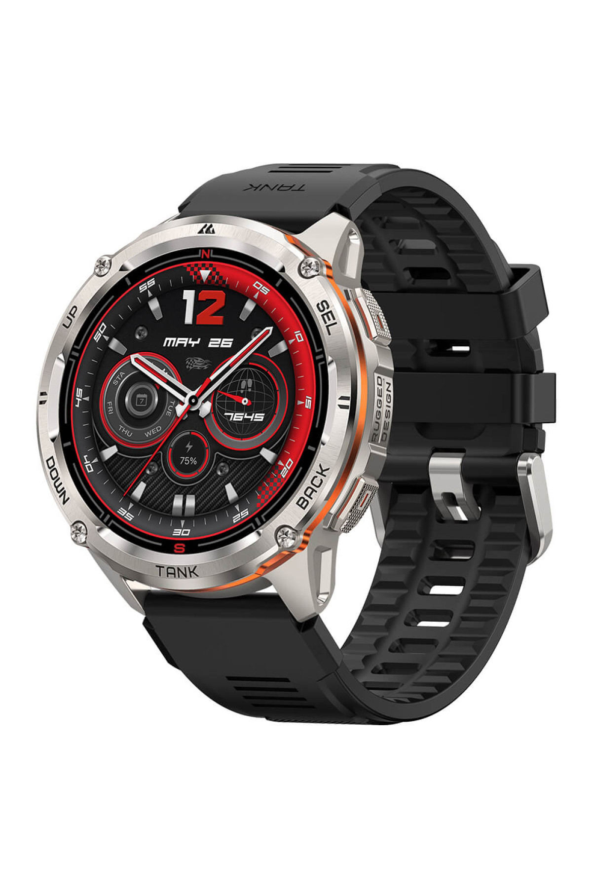 Смарт годинники Kospet Kospet Kospet TANK T3 ULTRA 2 Silver