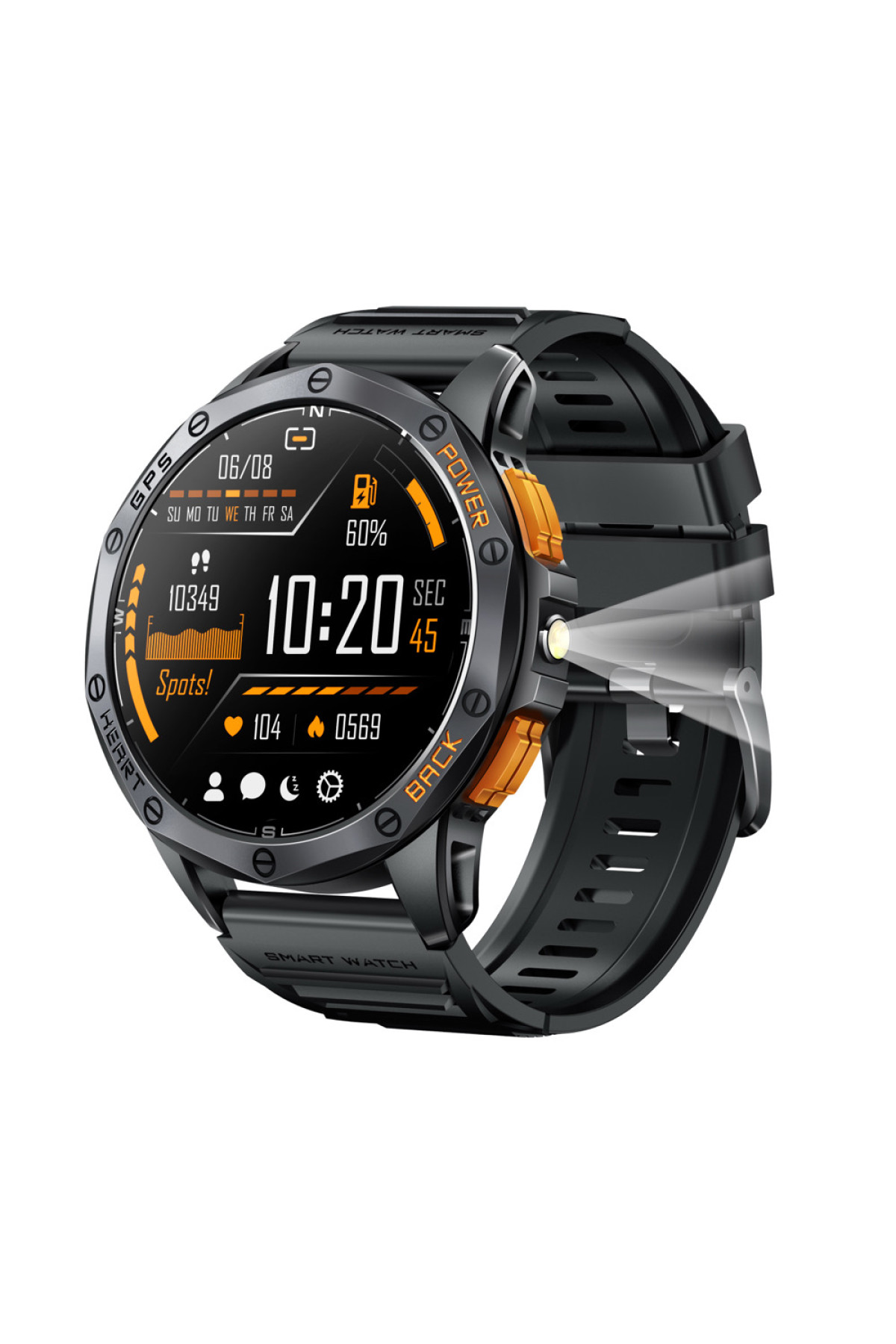 Смарт годинники Modfit Modfit Modfit Pathfinder GPS Compass Black