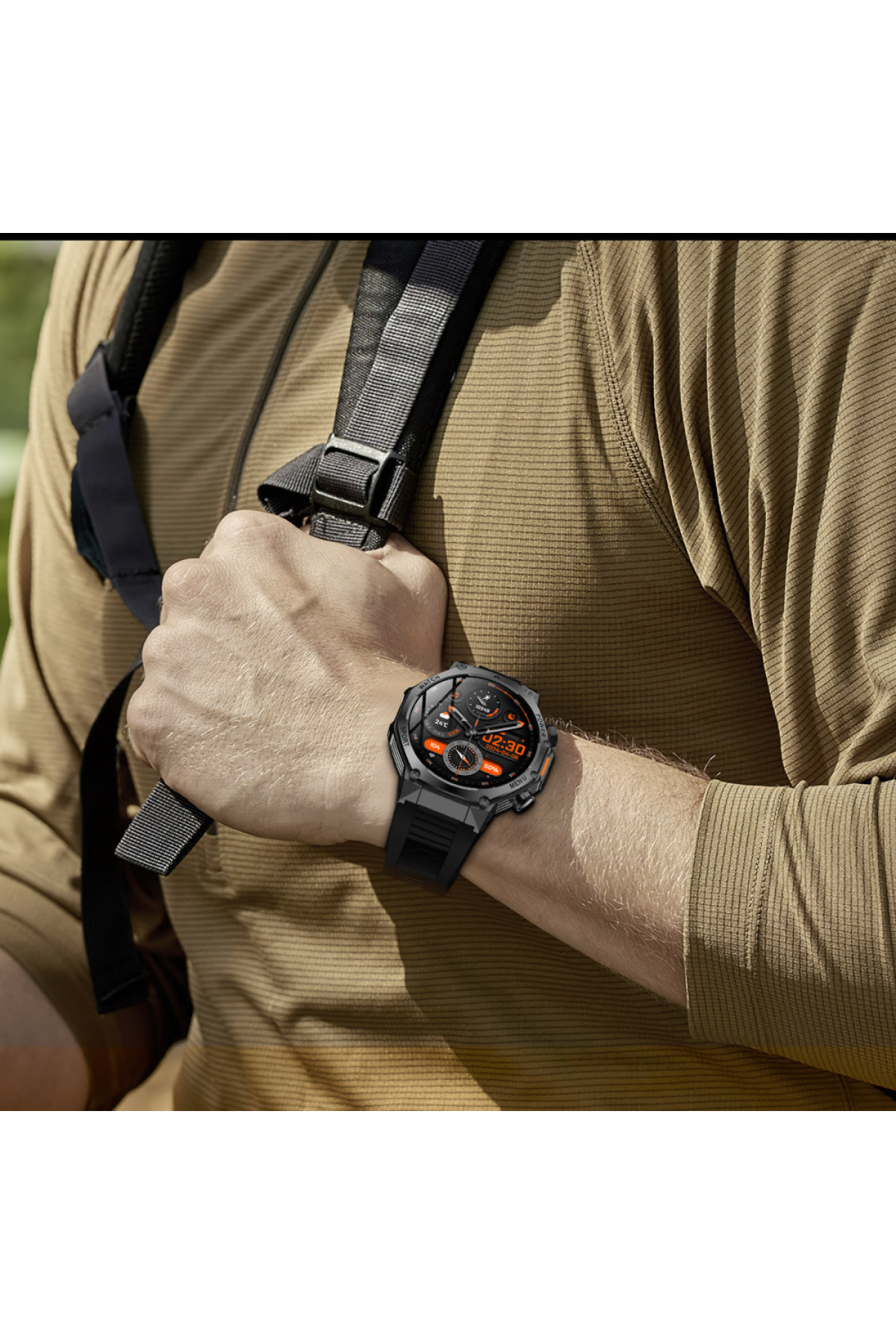 Смарт годинники Modfit Modfit Modfit Titan-X Black Silica