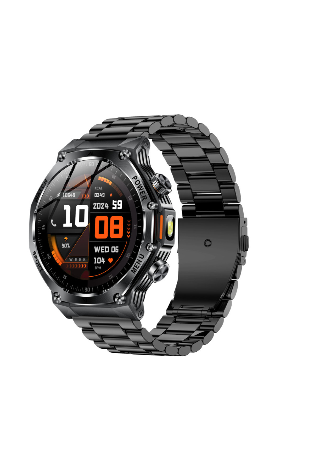 Смарт годинники Modfit Modfit Modfit Titan-X Black Steel